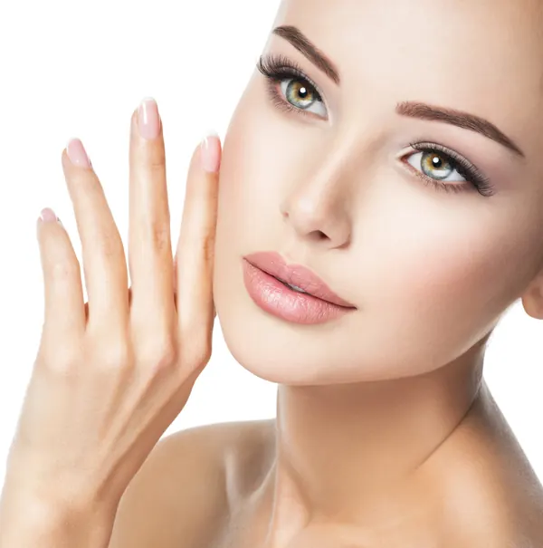 Stralende, verzorgde huid na een gezichtsbehandeling bij schoonheidssalon SK4Beauty in Brunssum